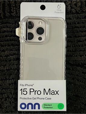 On Running Clear Gel Protective Phone Case for iPhone 15 Pro Max - Transparent
